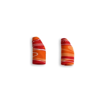 Ear Gear Micro Cordless Hearing Aid Cover Orange/Red - 56377