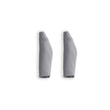 Ear Gear Original Binaural Cordless Gray BTE Hearing Aid Guard - 55753