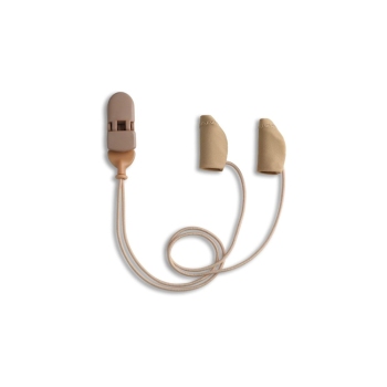 Ear Gear Micro Binaural Corded Hearing Aid Retainer - Beige 56355