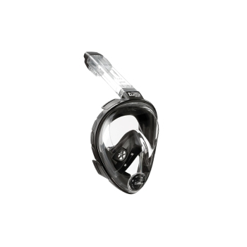 TUSA Sport Full Face Snorkeling Mask Black Medium Large