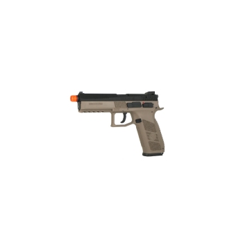 CZ P-09 Dual Tone FDE CO2 Blowback Airsoft Pistol 50099.
