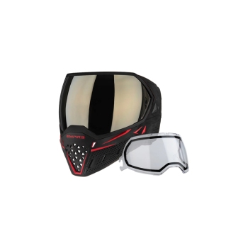 Empire EVS Paintball Mask Thermal Lens Black Red