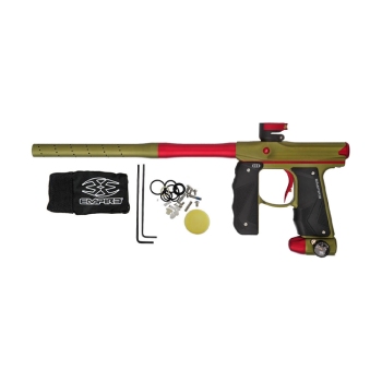 Empire Mini GS Electric Paintball Marker Dust Olive and Red