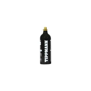 Tippmann 20oz CO2 Paintball Air Tank with Pressure Gauge