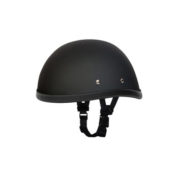 Daytona Dull Black Eagle Novelty Helmet Extra Small