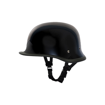 Daytona Helmets Big German Novelty Helmet Hi-Gloss Black L