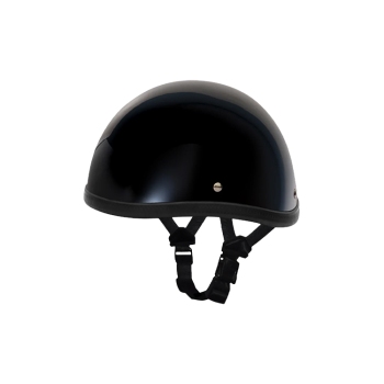 Daytona Helmets Smokey Novelty Helmet Without Snaps Hi-Gloss Black L