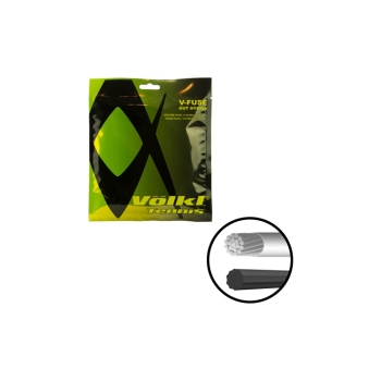 V�lkl V-Fuse 16g Hybrid Tennis String Set Yellow Black