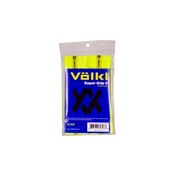 Volkl Super Grip II Overgrip 12-Pack - Yellow (V37702)