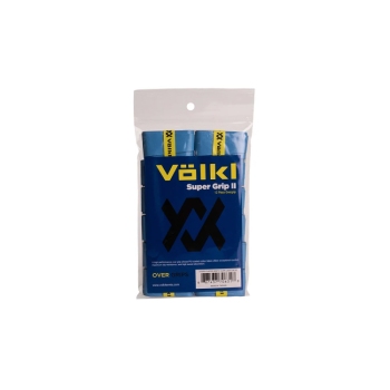 Volkl Super Grip II Tennis Overgrip 12-Pack Light Blue (V35558)