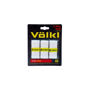 Volkl V Dry Overgrip 3 Pack White (V33451)