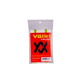 Volkl V-Dry White Overgrip 12 Pack (V33459)
