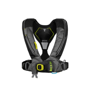 Spinlock Deckvest 6D 275N Lifejacket Black HRS (DW-LJH6D/A275/HRS)