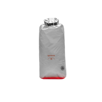 Spinlock Dry Bag With Valve 15L Grey Compressible Roll Top