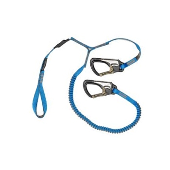 Spinlock 2 Clip & 1 Link Elasticated Safety Line DW-STR/3L/C