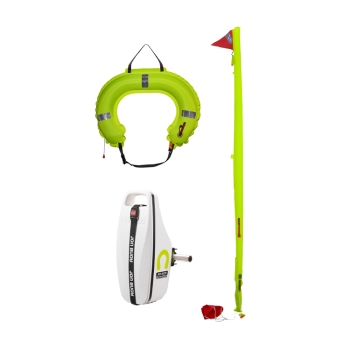 Ocean Safety Jon Buoy Horseshoe and Danbuoy White JON2255
