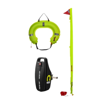 Spinlock Jonbuoy Horseshoe and Danbuoy Black JON2265
