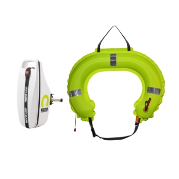 Ocean Safety Jon Buoy Inflatable Horseshoe White JON3285