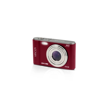 Minolta MND20 44MP 2.7K Digital Camera 16x Zoom Red
