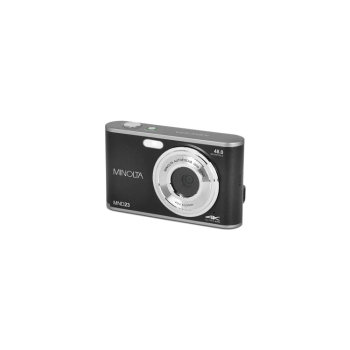 Minolta MND23 48MP 4K Digital Camera Dual Selfie Screens Black