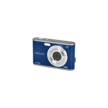 Minolta MND23 48MP 4K Digital Camera Dual Selfie Screens Blue