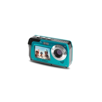 Minolta MN40WP 48MP 2.7K Waterproof Dual Screen Camera Blue