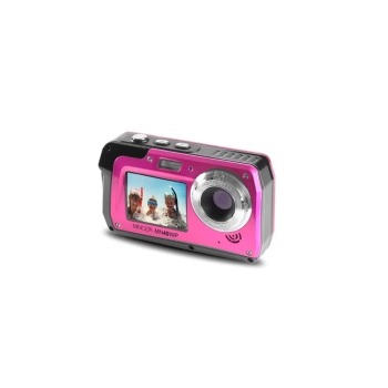 Minolta MN40WP 48MP 2.7K Waterproof Dual Screen Camera Pink