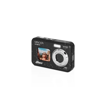 Minolta MN50WP Duo 48MP 5K Waterproof Digital Camera Black