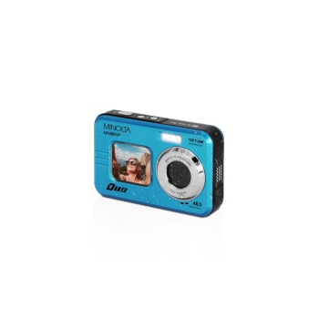 Minolta MN50WP Duo 48MP 5K Waterproof Digital Camera Blue