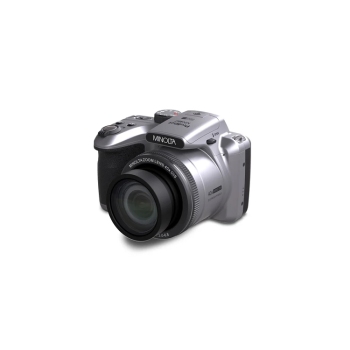 Minolta MN40Z ProShot 20MP 1080P Bridge Camera 40x Zoom Silver