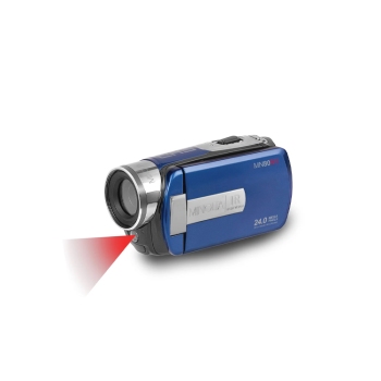 Minolta MN80NV 24MP 1080P Night Vision Camcorder Blue