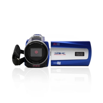 Minolta MN2K50NV 48MP 2.7K Night Vision Camcorder Blue