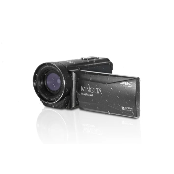 Minolta MN4K300WP 56MP 4K Waterproof Camcorder Black