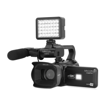 Minolta MN4KPRO 64MP 4K 60FPS WiFi Autofocus Camcorder Kit
