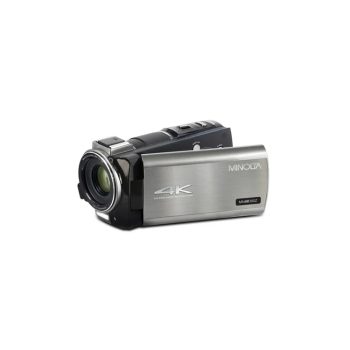 Minolta MN4K100Z 28MP 4K Camcorder 10x Optical Zoom Gunmetal