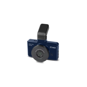 Minolta MNCD370 1080P Dash Cam 120 Degree Wide Angle Blue