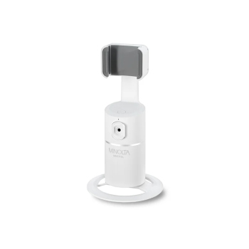 Minolta MNOT2L AI Face Tracking Smartphone Mount 360 Degree White