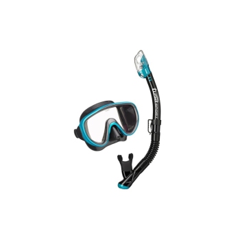 TUSA Serene Adult Mask and Dry Snorkel Combo Ocean Green