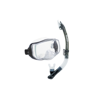 TUSA Imprex 3D Adult Mask Snorkel Combo Smoke