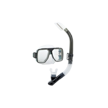 TUSA Liberator Adult Mask Snorkel Combo Smoke