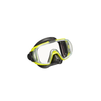 TUSA Visio Tri-Ex Panoramic Dive Mask Black Yellow
