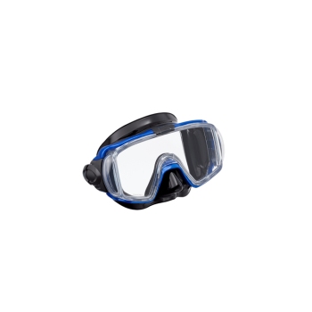 TUSA Visio Tri-Ex Panoramic Dive Mask Metallic Blue