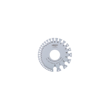INSIZE 4809 U.S. Sheet Metal Gage 0-36 Thickness Tool