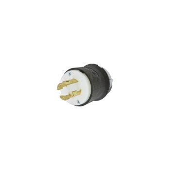 Hubbell HBL2731 Twist-Lock Male Plug 30A 480V 3-Phase L16-30P