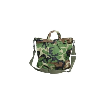 Mil-Tec Woodland Camo Flyer Helmet Padded Bag