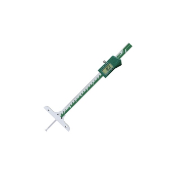 INSIZE 1148-100SE Digital Depth Gauge with Round Bar, 0-4