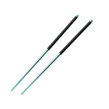 Spartan Blades Titanium Chopsticks - Carbon Fiber Green Ti