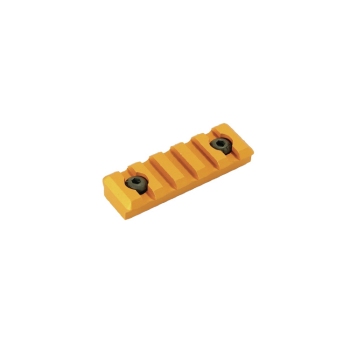 M-LOK 5 SLOT PICATINNY RAIL ORANGE