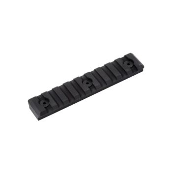 M-LOK 9 SLOT PICATINNY RAIL BLACK