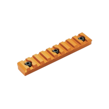 M-LOK 9 SLOT PICATINNY RAIL ORANGE